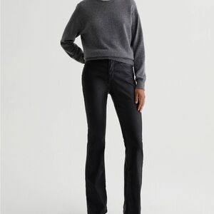 BNWT AG Jeans Farrah Boot in Black Leatherette